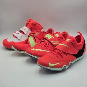 Nike Elite Track & Field Throwing Jumping Spikes (5) Pairs - Bright Crimson New